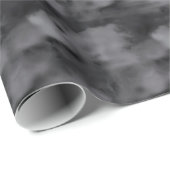 Schwarz-Weiß-Himmelsverpackpapier Geschenkpapier (Rolleneckpunkt)