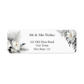 Schwarz-Weiß-Hochzeit (Vorne)