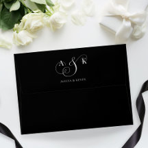 Schwarz-Weiß-Hochzeit