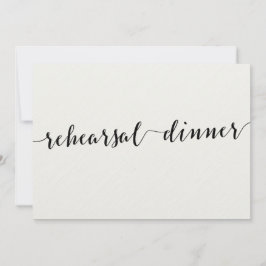 Schwarz-Weiß-Hochzeit-Probe lädt ein Einladung