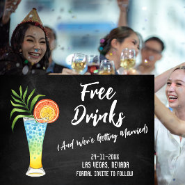 Schwarz-Weiß-Hochzeit speichern Sie die Datumskart Save The Date