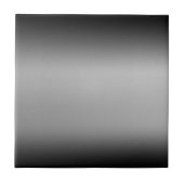 Schwarz-Weiß-Horizont Fliese (Vorderseite)