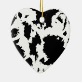 Schwarz-Weiß-Hummer Keramik Ornament (Rechts)