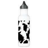 Schwarz-Weiß-Hummer Trinkflasche (Links)