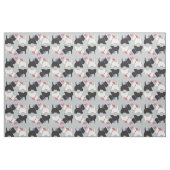 Schwarz-Weiß-Hunde Kunststoffe Stoff (Fat Quarter (45,7 x 55,9 cm))