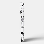 Schwarz-Weiß-Hunde-Muster | Niedliche Canine Lover Case-Mate iPhone Hülle (Rückseite / Links)