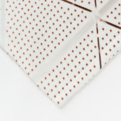 Schwarz-Weiß-Illustration Fleecedecke (Ecke)