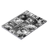 Schwarz-Weiß-Illustration, Manga von Natasha Us Notizblock (Linke Seite)