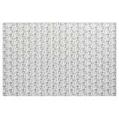 Schwarz-Weiß-Illustriertes Muster Stoff (Fat Quarter (45,7 x 55,9 cm))