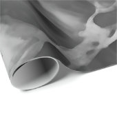 Schwarz-Weiß-Imitat aus Trendfarben Geschenkpapier (Rolleneckpunkt)