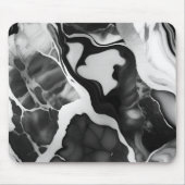 Schwarz-Weiß-Imitat aus Trendfarben Mousepad (Vorne)