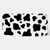 Schwarz-Weiß-Imitat-Kugel Case-Mate iPhone Hülle (Rückseite (Horizontal))