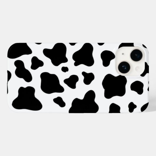 Schwarz-Weiß-Imitat-Kugel Case-Mate iPhone Hülle (Rückseite (Horizontal))