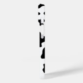 Schwarz-Weiß-Imitat-Kugel Case-Mate iPhone Hülle (Rückseite / Links)