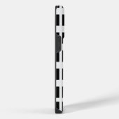 Schwarz-weiß iPhone Hülle (Rechte Seite)