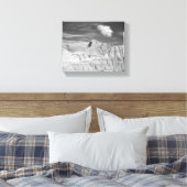 Schwarz-Weiß-Jagdspitzen in den Badlands 8x10 Leinwanddruck (Insitu (Schlafzimmer))