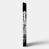 Schwarz-Weiß-Jaguar-Auge Case-Mate iPhone Hülle (Rückseite / Links)