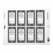 Schwarz-Weiß-JAR-Labels hinzufügen (Vorne)