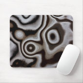 Schwarz-Weiß-Jasper-Stein Mousepad (Mit Mouse)
