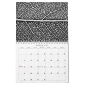 Schwarz/Weiß Kalender (Mär 2027)