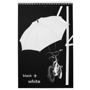 schwarz + weiß kalender