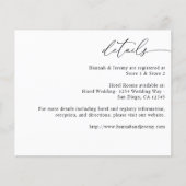 Schwarz-Weiß-Kalligrafie 3 Details (Vorderseite)