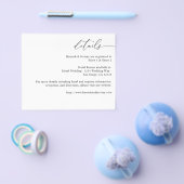 Schwarz-Weiß-Kalligrafie 3 Details Flyer (Einzeln)