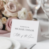 Schwarz-Weiß-Kalligrafie vorbehalten Tabletop-Zeic Karte