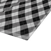 Schwarz-Weiß-Kariert Schneidebrett (Ecke)