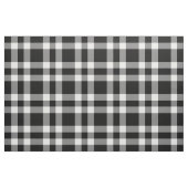Schwarz-weiß kariertes Muster Stoff (Fat Quarter (45,7 x 55,9 cm))