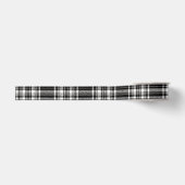 Schwarz-Weiß-Karo Ripsband (Vorderseite)