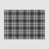 Schwarz-Weiß-Karo Seidenpapier (Vorderseite)