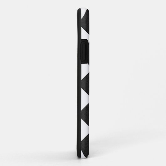 Schwarz-Weiß-Karton Case-Mate iPhone Hülle (Hinten/Rechts)
