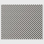 Schwarz-Weiß-Karton Geschenkpapier (Flach)