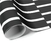 Schwarz-Weiß-Karton Geschenkpapier (Rolleneckpunkt)