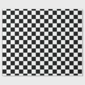 Schwarz-Weiß-Karton Geschenkpapier (Flach)