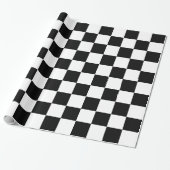 Schwarz-Weiß-Karton Geschenkpapier (Ungerollt)