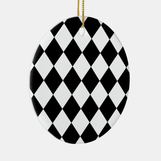 Schwarz-Weiß-Karton-Karton Keramikornament (Rechts)