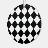 Schwarz-Weiß-Karton-Karton Keramikornament (Links)