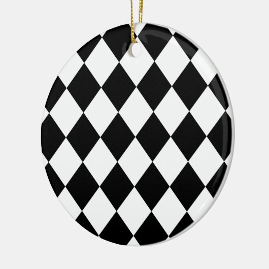 Schwarz-Weiß-Karton-Karton Keramikornament (Links)