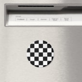 Schwarz-Weiß-Karton Magnet (In Situ (Geschirrspüler))