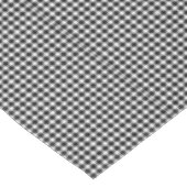 Schwarz-Weiß-Karton-Prüfmuster-Rechteck Tischdecke (Schrägansicht)