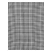 Schwarz-Weiß-Karton-Prüfmuster-Rechteck Tischdecke (Vorderseite)