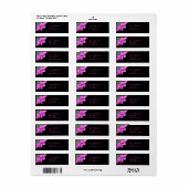 Schwarz-Weiß-Karton, rosa Bogen (Vorne)