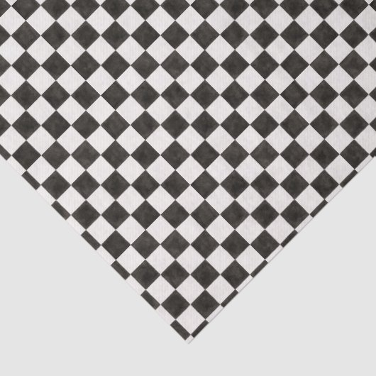 Schwarz-Weiß-Karton Seidenpapier (Detail)