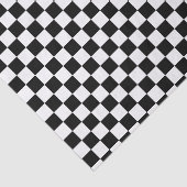 Schwarz-Weiß-Karton Seidenpapier (Ausschnitt)