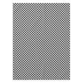 Schwarz-Weiß-Karton Tischdecke (Vorderseite)