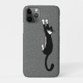 Schwarz-Weiß-Katze | Funny Tuxedo Cat Case-Mate iPhone Hülle (Rückseite)