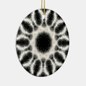 Schwarz-Weiß-Keramik Keramik Ornament (Rechts)