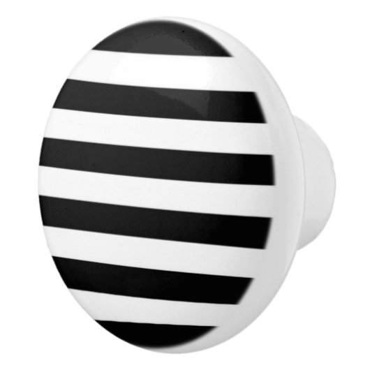 schwarz-weiß keramikknauf (Rechts)